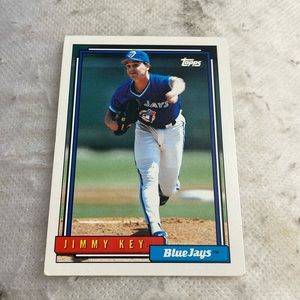 1992 Topps Baseball #482 Jimmy Key Toronto Blue Jays
